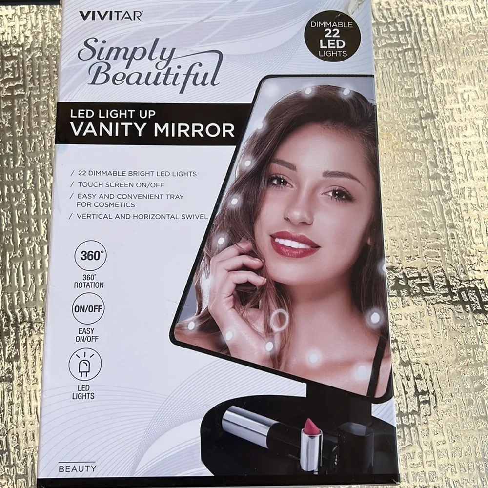 Led light up mirror